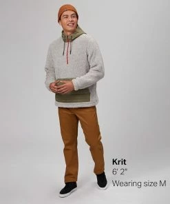 Stoic Sherpa Quilted 1/2-Zip Hoodie - Men's -Stoic Sales Store BLADARGRE D2 1