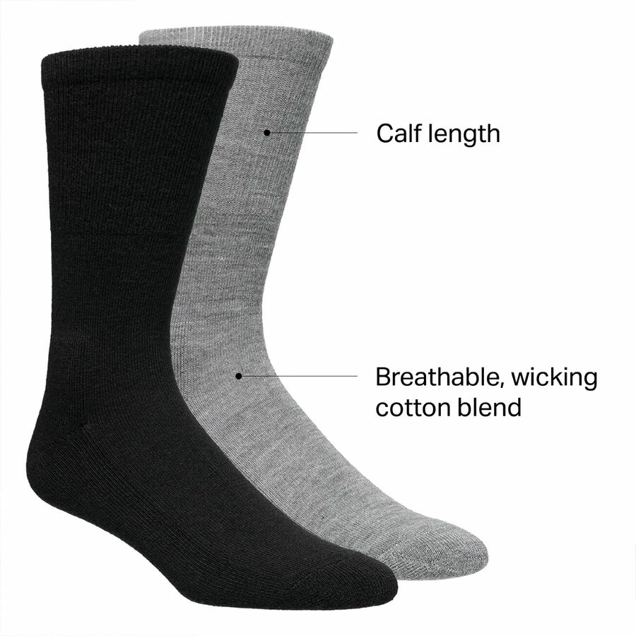 Stoic Calf Length Hiking Sock - 2-Pack - Men's 2 Stoic Calf Length Hiking Sock - 2-Pack - Men's - Image 2