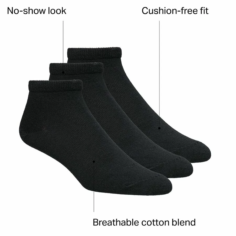Stoic No Show Hiking Sock - 3-Pack - Women's 2 Stoic No Show Hiking Sock - 3-Pack - Women's - Image 2