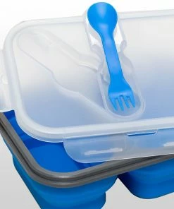 Stoic Collapsible Silicone Food Container 10 Stoic Collapsible Silicone Food Container -Stoic Sales Store BLU D2 3