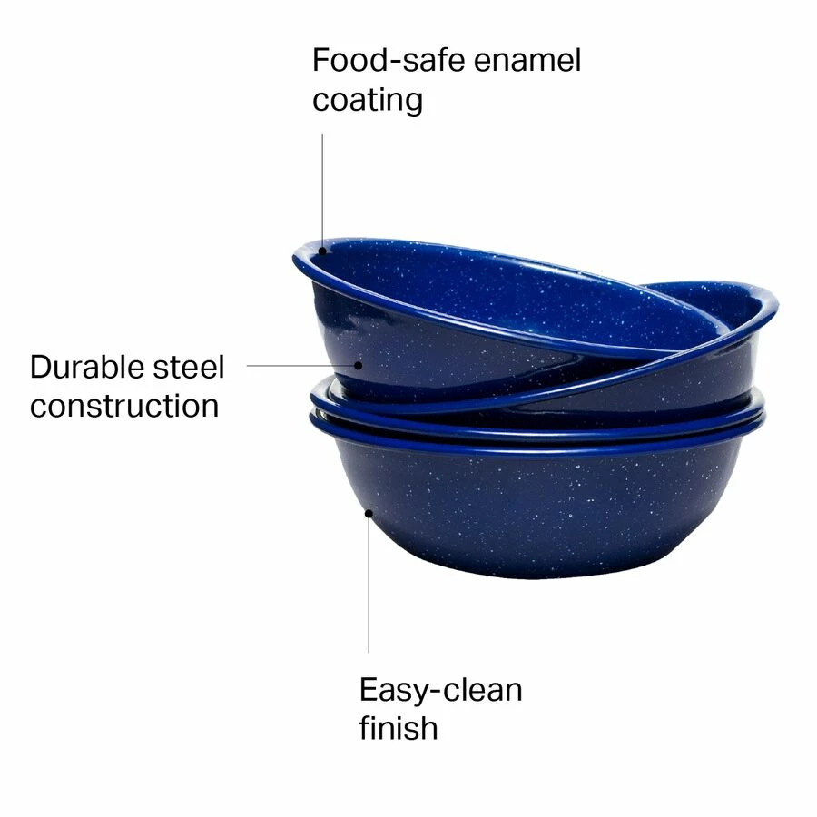 Stoic 4-Person Enamelware Set 2 Stoic 4-Person Enamelware Set - Image 2