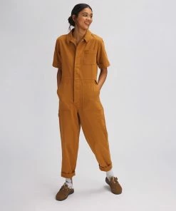 Stoic Short-Sleeve Coverall - Women's 17 Stoic Short-Sleeve Coverall - Women's -Stoic Sales Store BONBRO