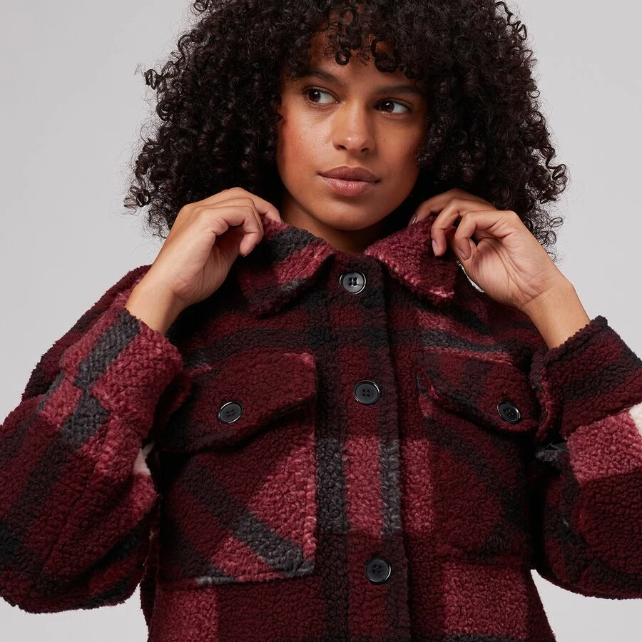 Stoic Oversized Shirt Jacket - Women's 6 Stoic Oversized Shirt Jacket - Women's - Image 6