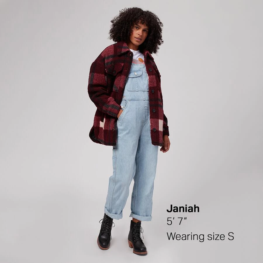 Stoic Oversized Shirt Jacket - Women's 4 Stoic Oversized Shirt Jacket - Women's - Image 4