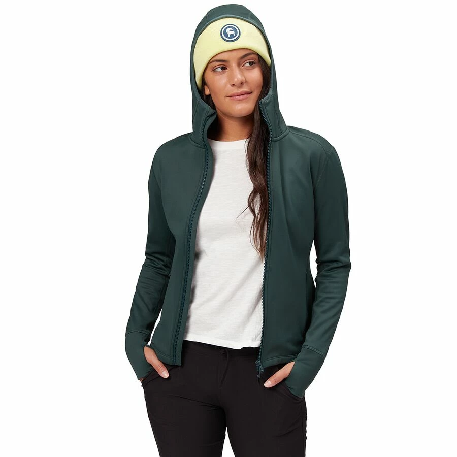 Stoic Tech Fleece Hooded Full-Zip Jacket - Women's 8 Stoic Tech Fleece Hooded Full-Zip Jacket - Women's - Image 8