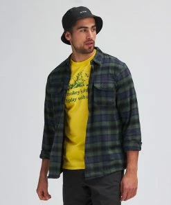 Stoic Button-Up Flannel Shirt - Men&apos;s