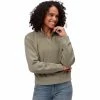Stoic Cotton Cropped 1/4-Zip Pullover - Women's