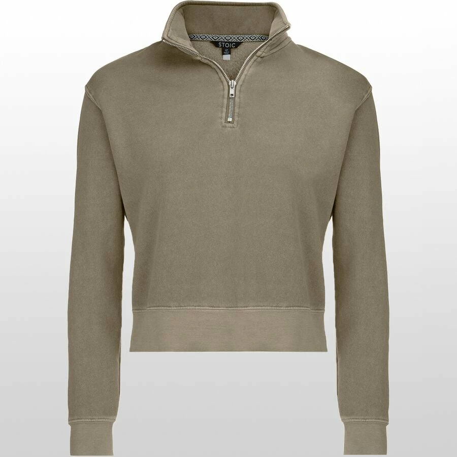 Stoic Cotton Cropped 1/4-Zip Pullover - Women's 5 Stoic Cotton Cropped 1/4-Zip Pullover - Women's - Image 5