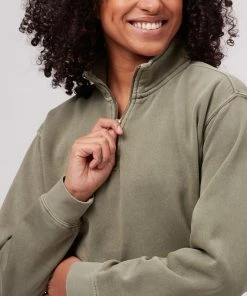 Stoic Cotton Cropped 1/4-Zip Pullover - Women's 10 Stoic Cotton Cropped 1/4-Zip Pullover - Women's -Stoic Sales Store GRAGRE D6 1