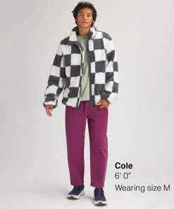 Stoic MTN Checker Sherpa Full-Zip Jacket - Men's -Stoic Sales Store GRECHE D4 1