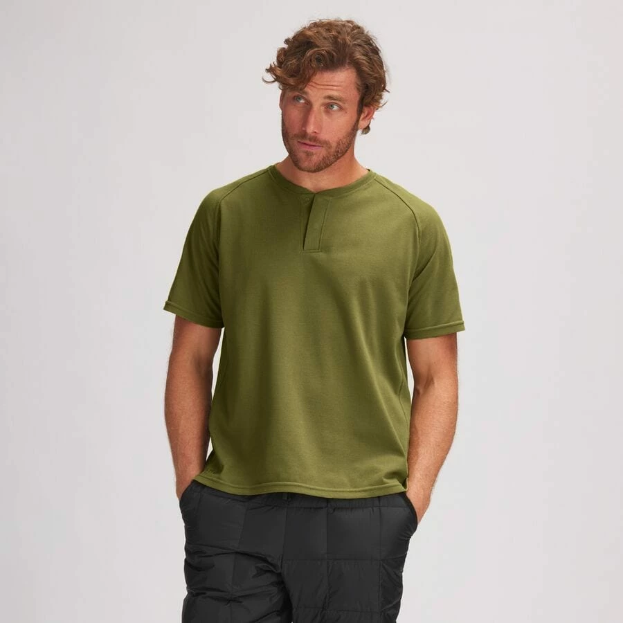Stoic Daily Short-Sleeve Henley - Men's 1 Stoic Daily Short-Sleeve Henley - Men's