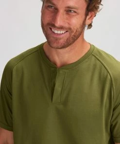 Stoic Daily Short-Sleeve Henley - Men's 24 Stoic Daily Short-Sleeve Henley - Men's -Stoic Sales Store GREMOS D5 8