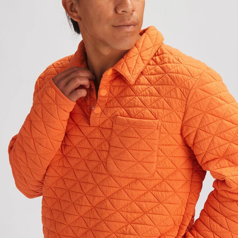 Stoic Venture Quilted Rugby Long-Sleeve Polo - Men's 4 Stoic Venture Quilted Rugby Long-Sleeve Polo - Men's - Image 4