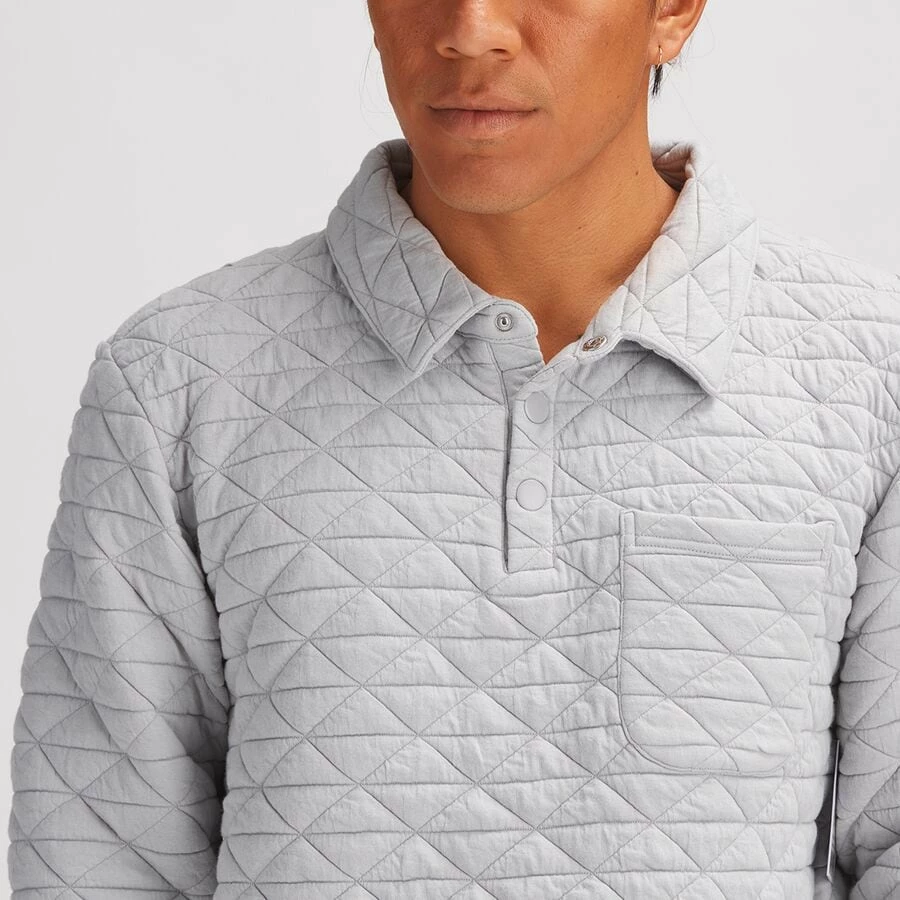 Stoic Venture Quilted Rugby Long-Sleeve Polo - Men's 8 Stoic Venture Quilted Rugby Long-Sleeve Polo - Men's - Image 8