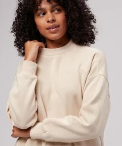 Stoic French Terry Crop Crewneck Hoodie - Women's 11 Stoic French Terry Crop Crewneck Hoodie - Women's -Stoic Sales Store KHA D2 1