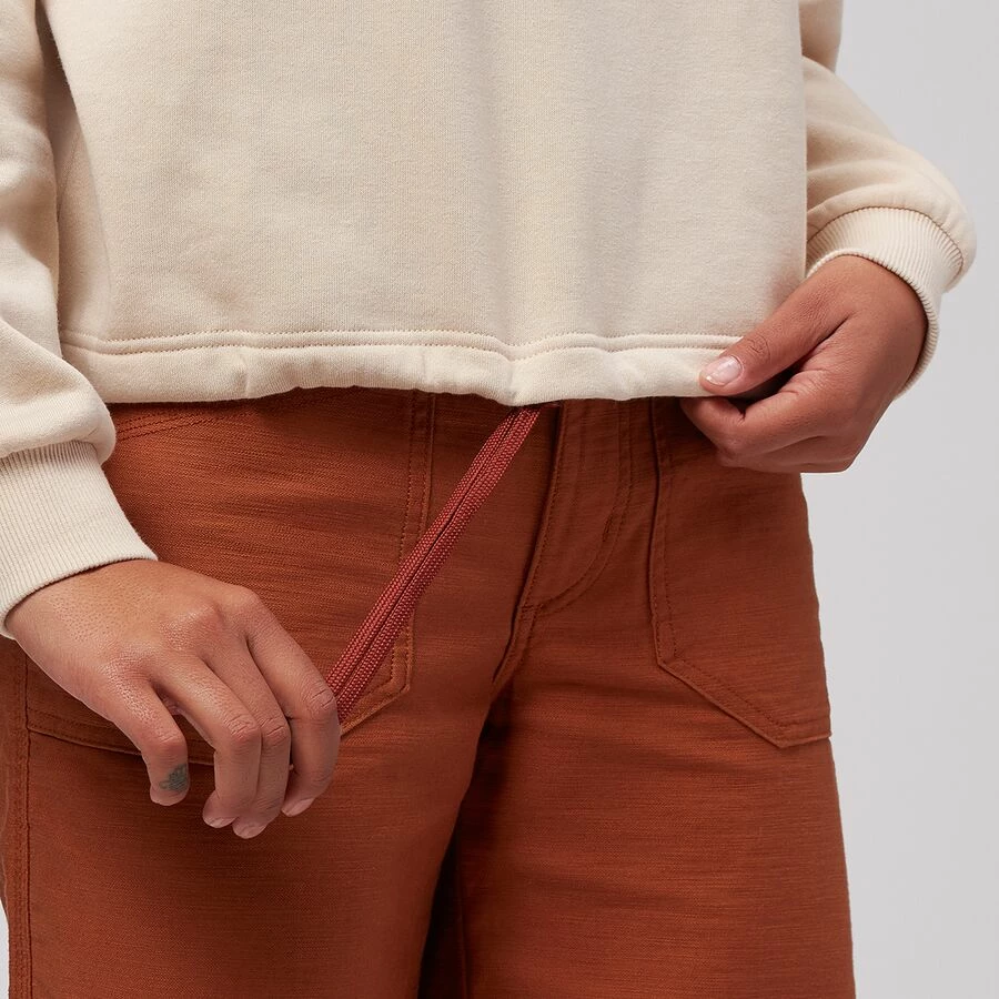 Stoic French Terry Crop Crewneck Hoodie - Women's 4 Stoic French Terry Crop Crewneck Hoodie - Women's - Image 4