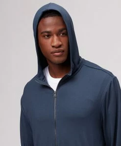Stoic Full-Zip Hoodie - Men's -Stoic Sales Store MIDNAV D2 3