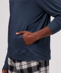 Stoic Full-Zip Hoodie - Men's -Stoic Sales Store MIDNAV D3 2