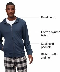 Stoic Full-Zip Hoodie - Men's -Stoic Sales Store MIDNAV D7 1