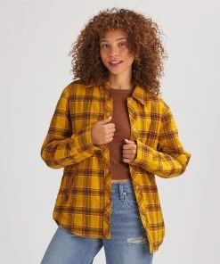 Stoic Quilted Boyfriend Plaid Shirt Jacket - Women&apos;s