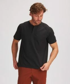 Stoic Daily Short-Sleeve Henley - Men's 25 Stoic Daily Short-Sleeve Henley - Men's -Stoic Sales Store MOONIG 15