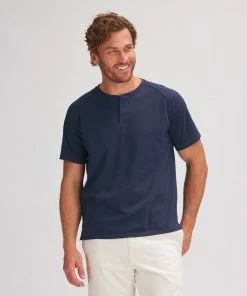 Stoic Daily Short-Sleeve Henley - Men's 30 Stoic Daily Short-Sleeve Henley - Men's -Stoic Sales Store MOOOCE 3