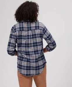Stoic Super Soft Pocket Flannel Shirt - Women's 22 Stoic Super Soft Pocket Flannel Shirt - Women's -Stoic Sales Store NAVPLA D1 1