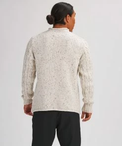 Stoic Cableknit Roll Neck Sweater - Men&apos;s -Stoic Sales Store OAT D1 3