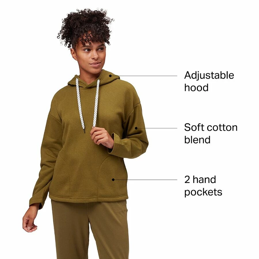 Stoic Fleece Pullover Hoodie - Women's 2 Stoic Fleece Pullover Hoodie - Women's - Image 2