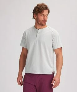 Stoic Daily Short-Sleeve Henley - Men's 35 Stoic Daily Short-Sleeve Henley - Men's -Stoic Sales Store OYSMUS 3