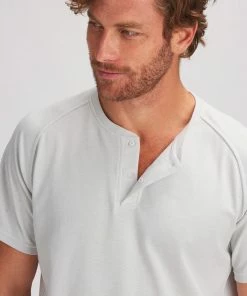 Stoic Daily Short-Sleeve Henley - Men's 38 Stoic Daily Short-Sleeve Henley - Men's -Stoic Sales Store OYSMUS D2 7