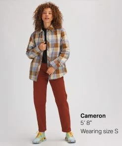 Stoic Quilted Boyfriend Plaid Shirt Jacket - Women's -Stoic Sales Store PEBPLA D4 1