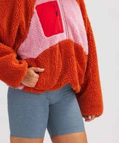 Stoic MTN 1/2-Zip Sherpa Pullover - Women's -Stoic Sales Store PINERULO D2 1