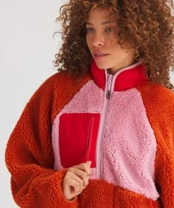 Stoic MTN 1/2-Zip Sherpa Pullover - Women's -Stoic Sales Store PINERULO D3 1