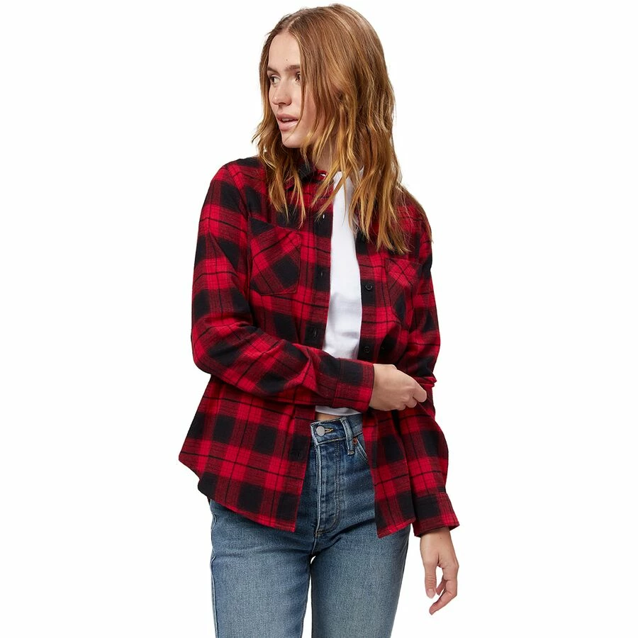 Stoic Super Soft Pocket Flannel Shirt - Women's 9 Stoic Super Soft Pocket Flannel Shirt - Women's - Image 9