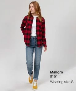 Stoic Super Soft Pocket Flannel Shirt - Women's 25 Stoic Super Soft Pocket Flannel Shirt - Women's -Stoic Sales Store REDSHAPLA D4 1