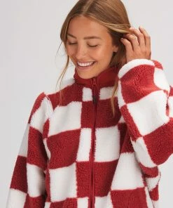 Stoic MTN Sherpa Full Zip Jacket - Women's -Stoic Sales Store RUSCHE D3 1