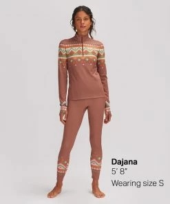 Stoic Lightweight Poly 1/4-Zip Baselayer Top - Women's -Stoic Sales Store RUSFAIISL D4 5