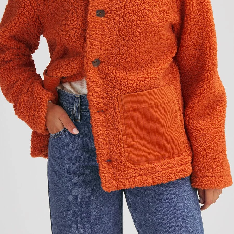 Stoic MTN Sherpa Corduroy Chore Coat - Women's 8 Stoic MTN Sherpa Corduroy Chore Coat - Women's - Image 8