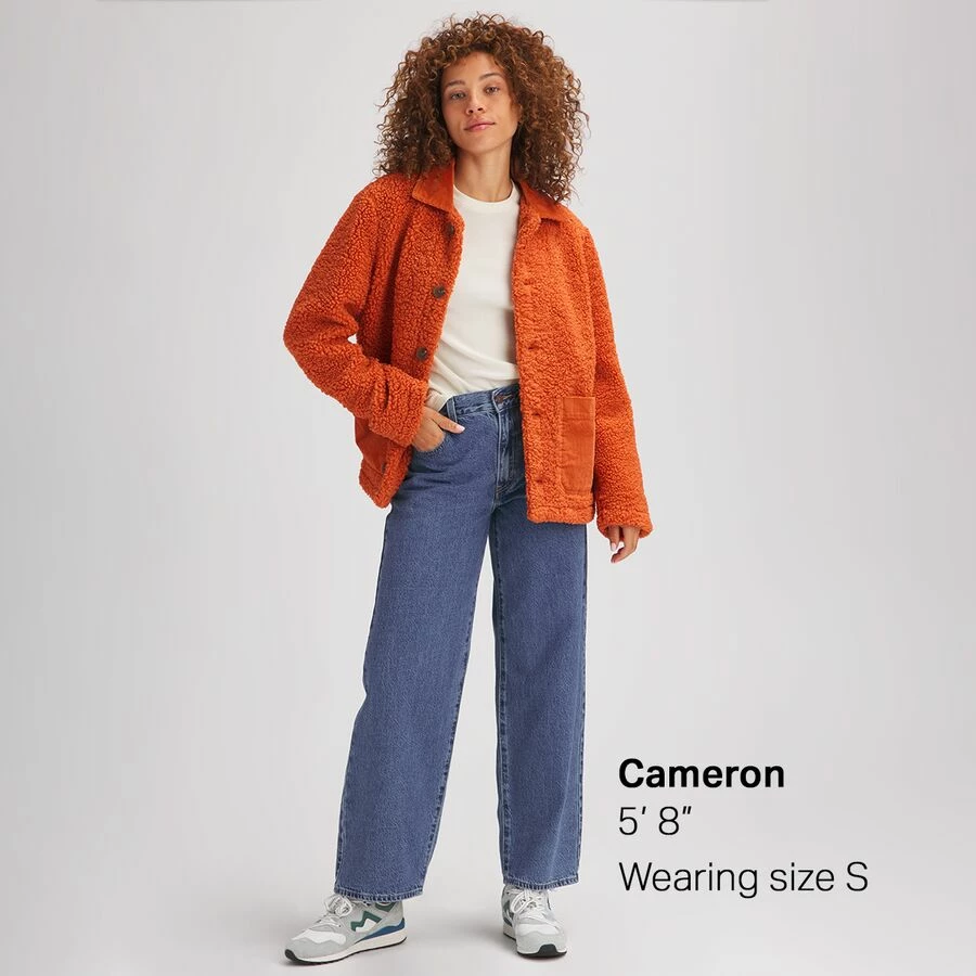 Stoic MTN Sherpa Corduroy Chore Coat - Women's 7 Stoic MTN Sherpa Corduroy Chore Coat - Women's - Image 7