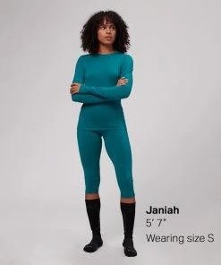 Stoic Merino Blend Calf-Length Baselayer Bottom - Women's 11 Stoic Merino Blend Calf-Length Baselayer Bottom - Women's -Stoic Sales Store STO D3 2