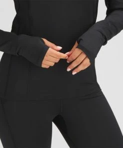 Stoic Lightweight Poly 1/4-Zip Baselayer Top - Women's -Stoic Sales Store STRLIM D3 48