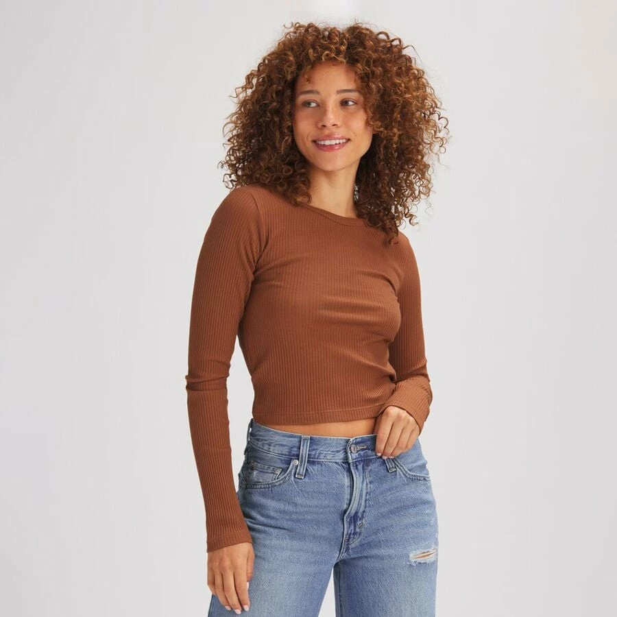 Stoic Daily Rib Long-Sleeve Top - Women's 6 Stoic Daily Rib Long-Sleeve Top - Women's - Image 6