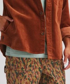 Stoic Corduroy Overshirt - Men&apos;s -Stoic Sales Store TORSHE D6 11