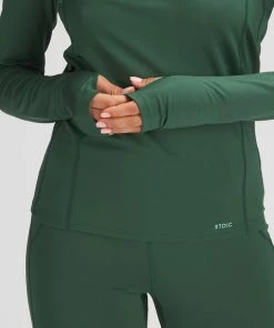 Stoic Lightweight Poly 1/4-Zip Baselayer Top - Women's -Stoic Sales Store TREGRE D3 21