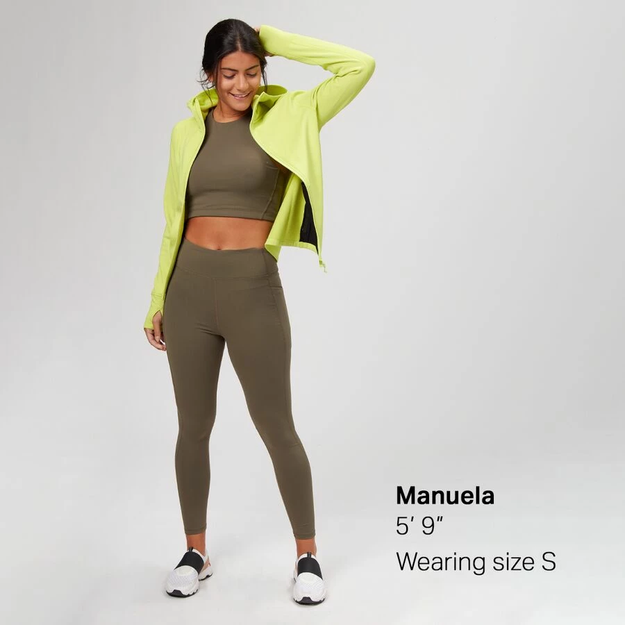 Stoic Tech Fleece Hooded Full-Zip Jacket - Women's 2 Stoic Tech Fleece Hooded Full-Zip Jacket - Women's - Image 2