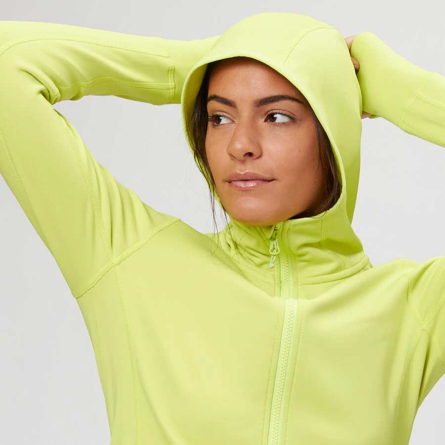Stoic Tech Fleece Hooded Full-Zip Jacket - Women's 3 Stoic Tech Fleece Hooded Full-Zip Jacket - Women's - Image 3
